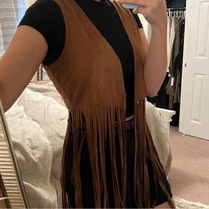 Western Fringe Vest